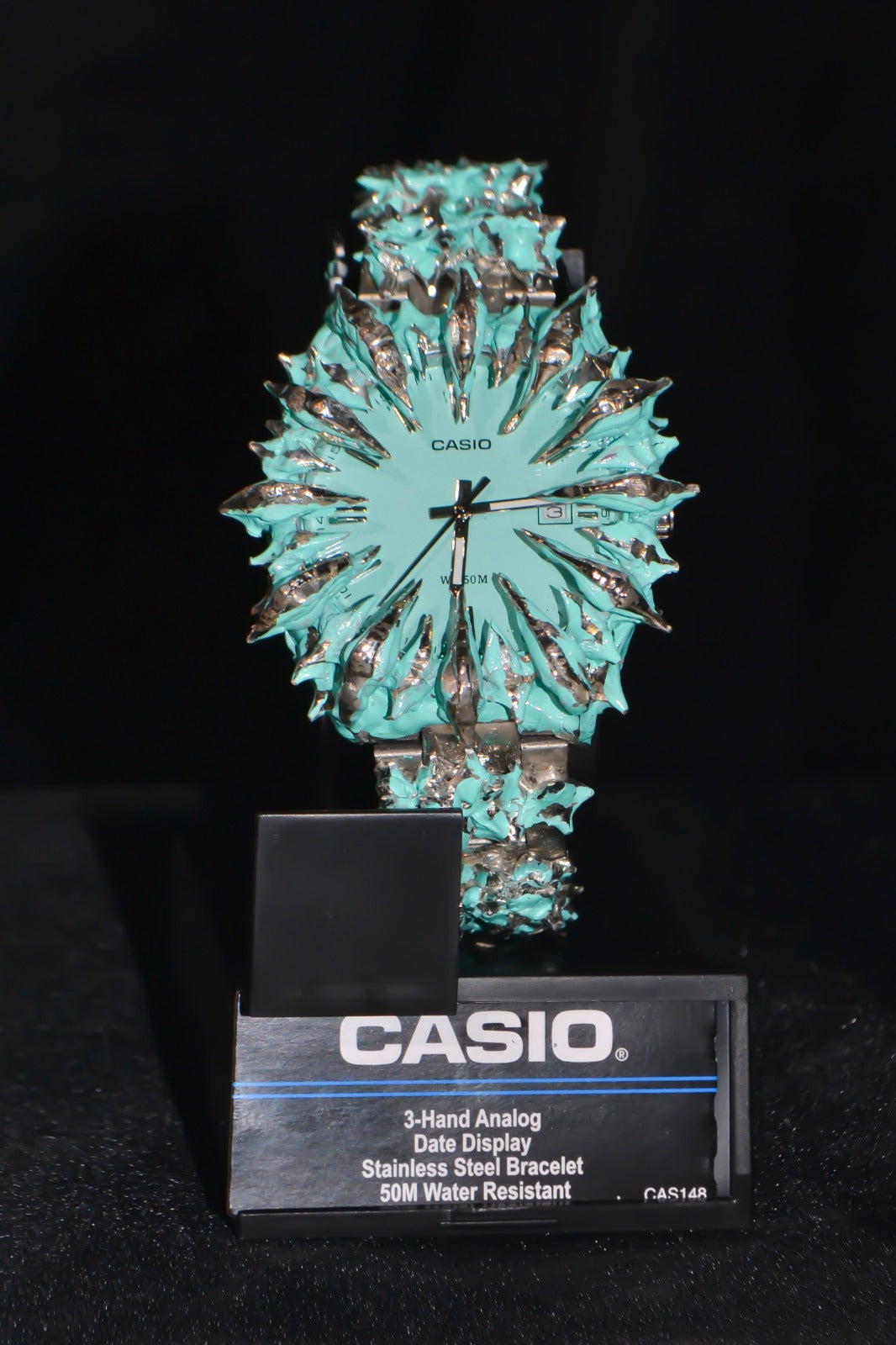Tiffany Blue Casio Classic Quartz 1183 – Reimagined