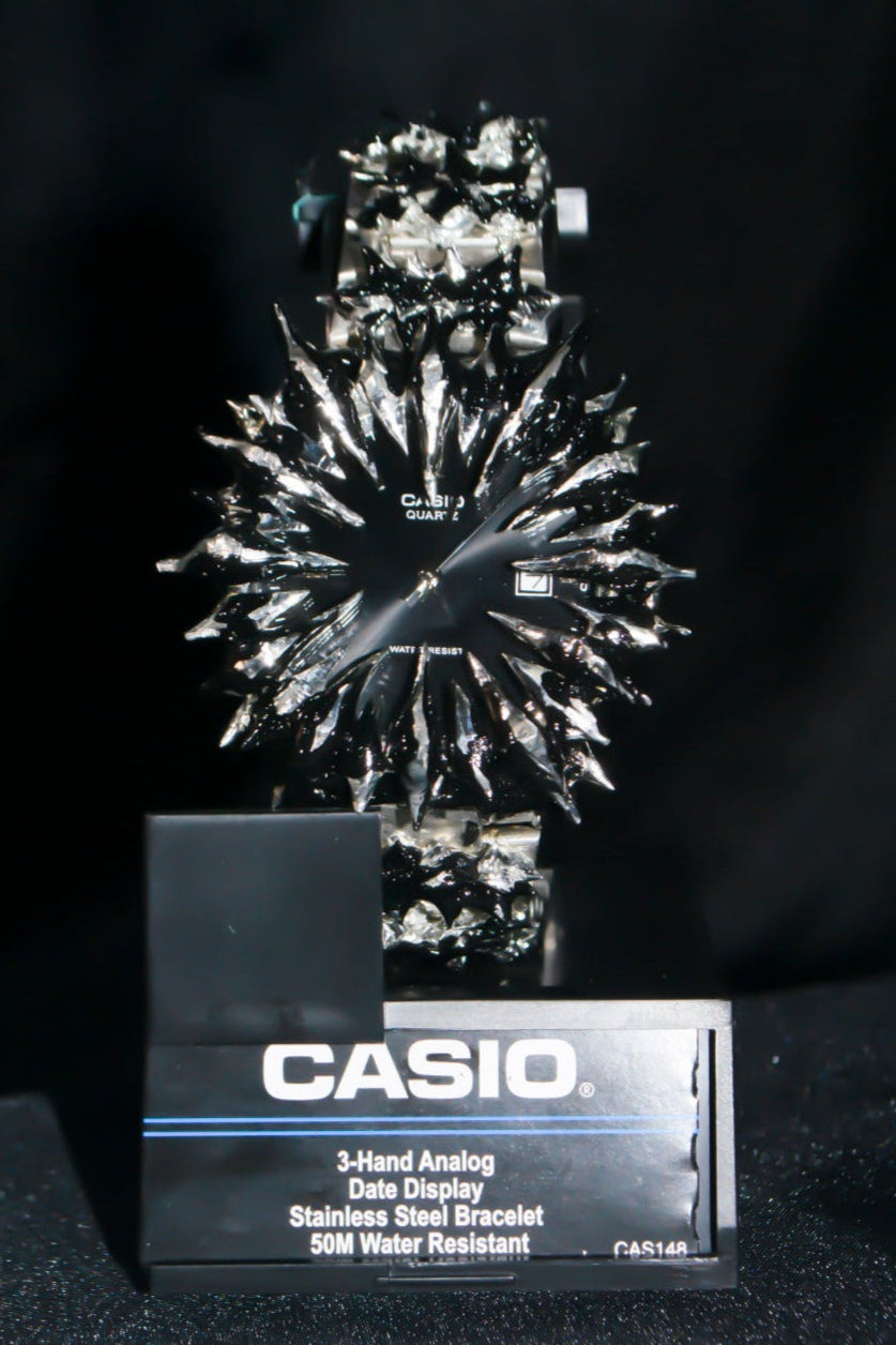 Midnight Black Casio Classic Quartz 1183 – Reimagined