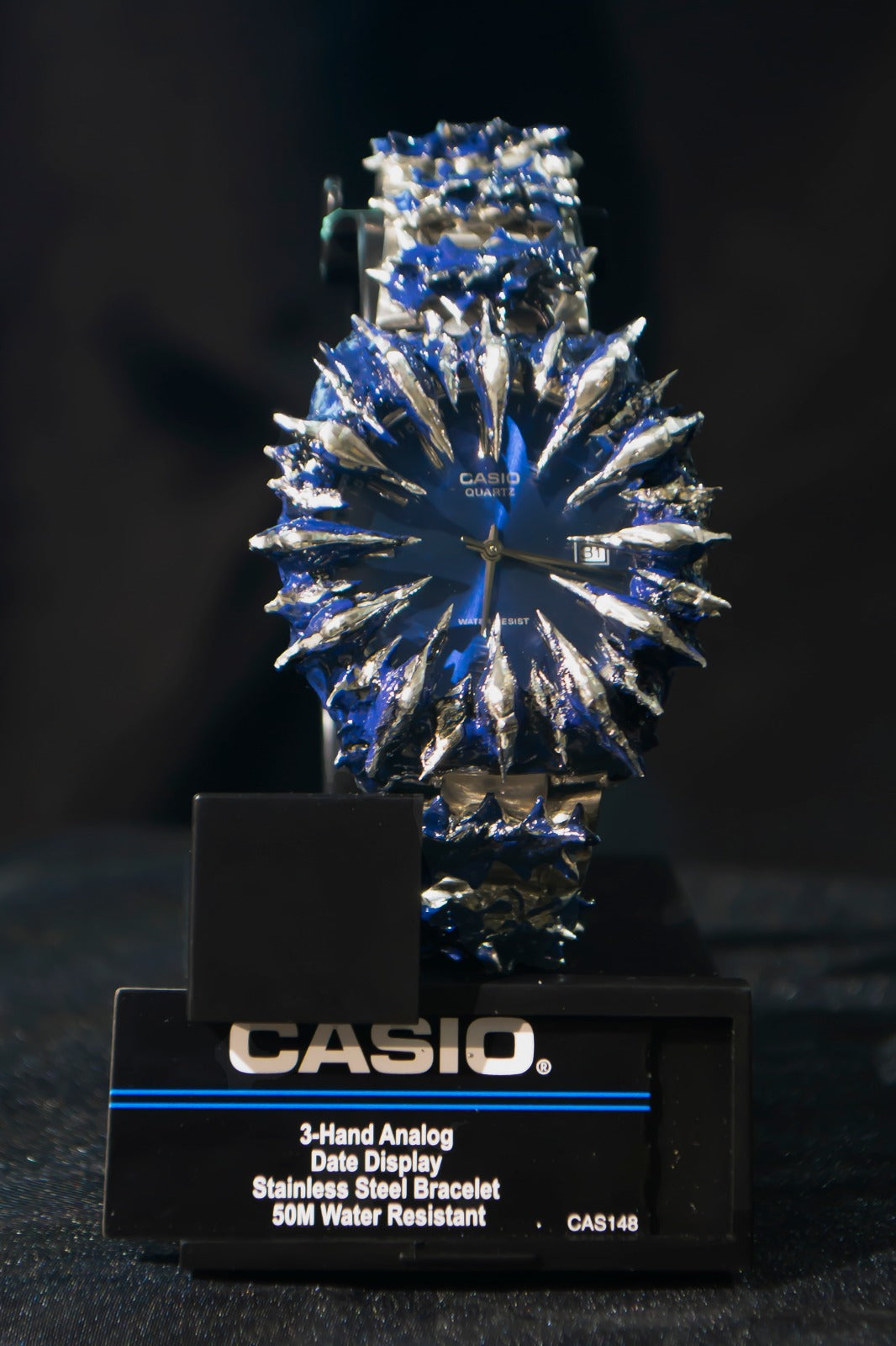 Marine Blue Casio Classic Quartz 1183 – Reimagined