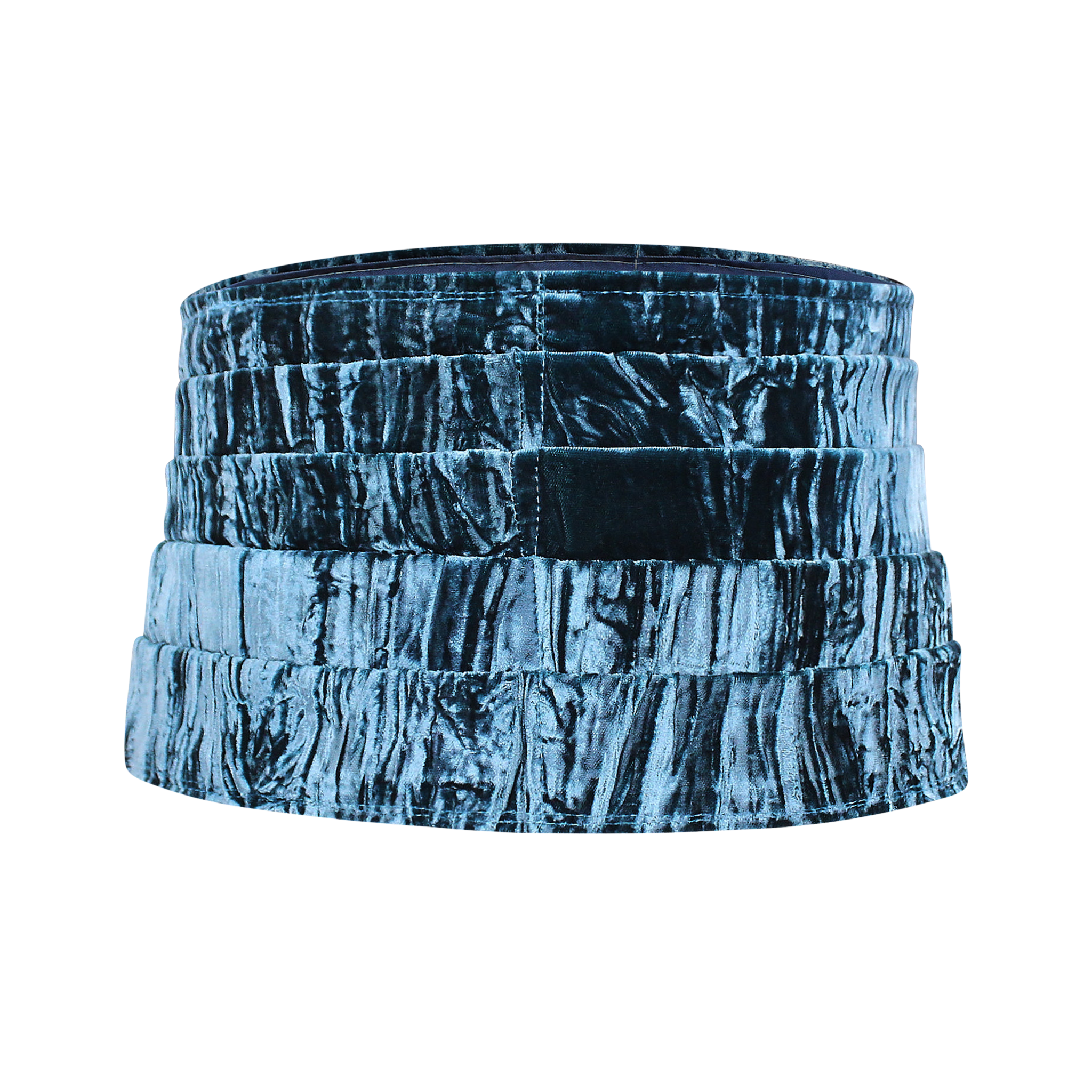 RECYCLED VELVET CUMMERBUND