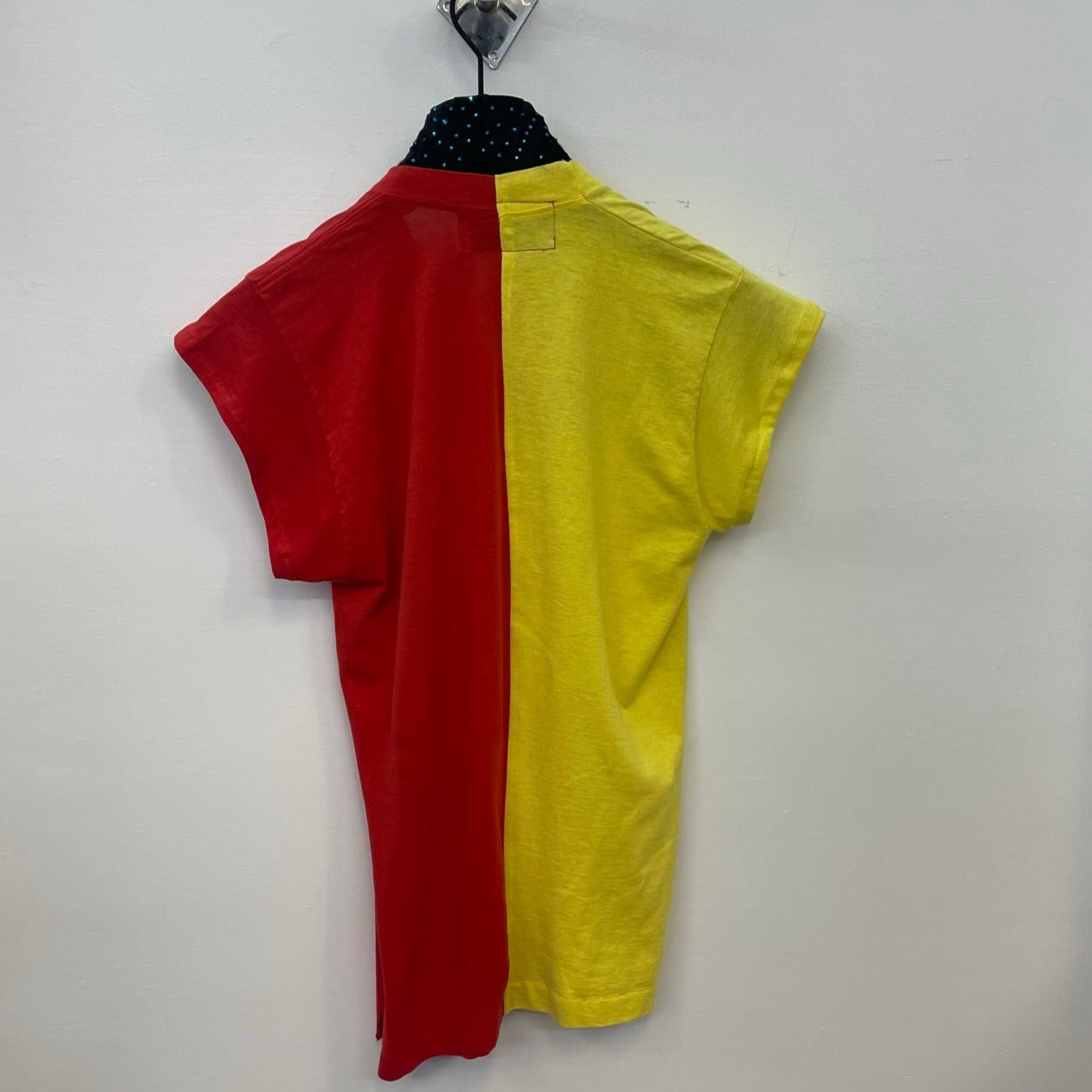 VINTAGE SPLICED BUTTONUP CUTOFF TEE