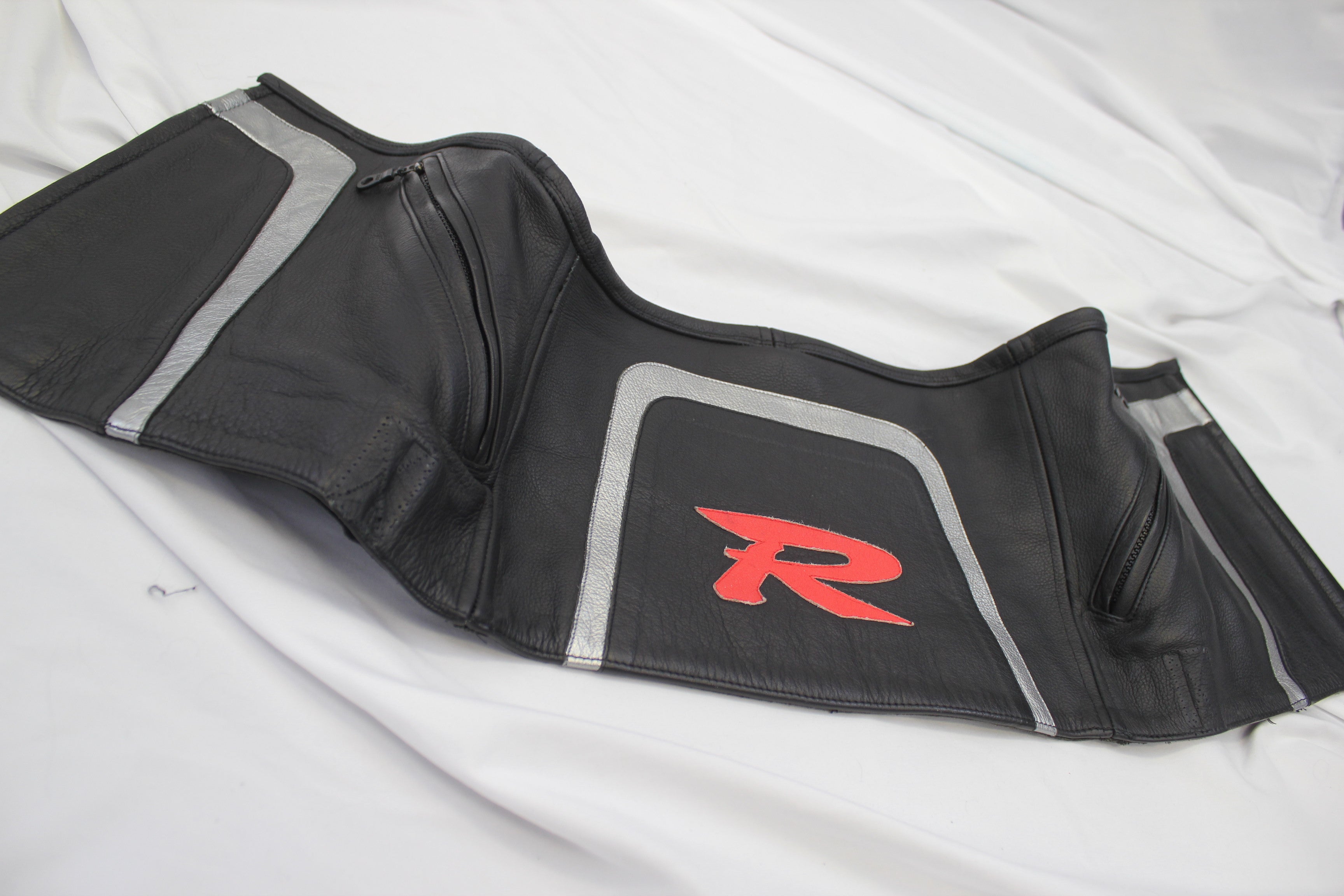 LEATHER BIKER CORSET
